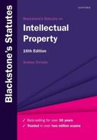Blackstone's Statutes on Intellectual Property