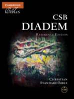 CSB Diadem Reference Edition, Dark Brown Calfskin Leather, Red-Letter Text, CS545:XRE
