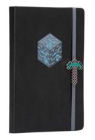 Minecraft: Diamond Ore Hardcover Journal With Charm
