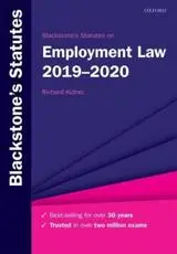 Blackstone's Statutes on Employment Law 2019-2020